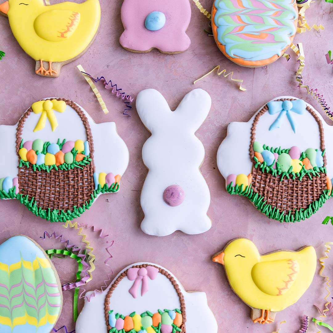 Easter Decorated Cookie Set